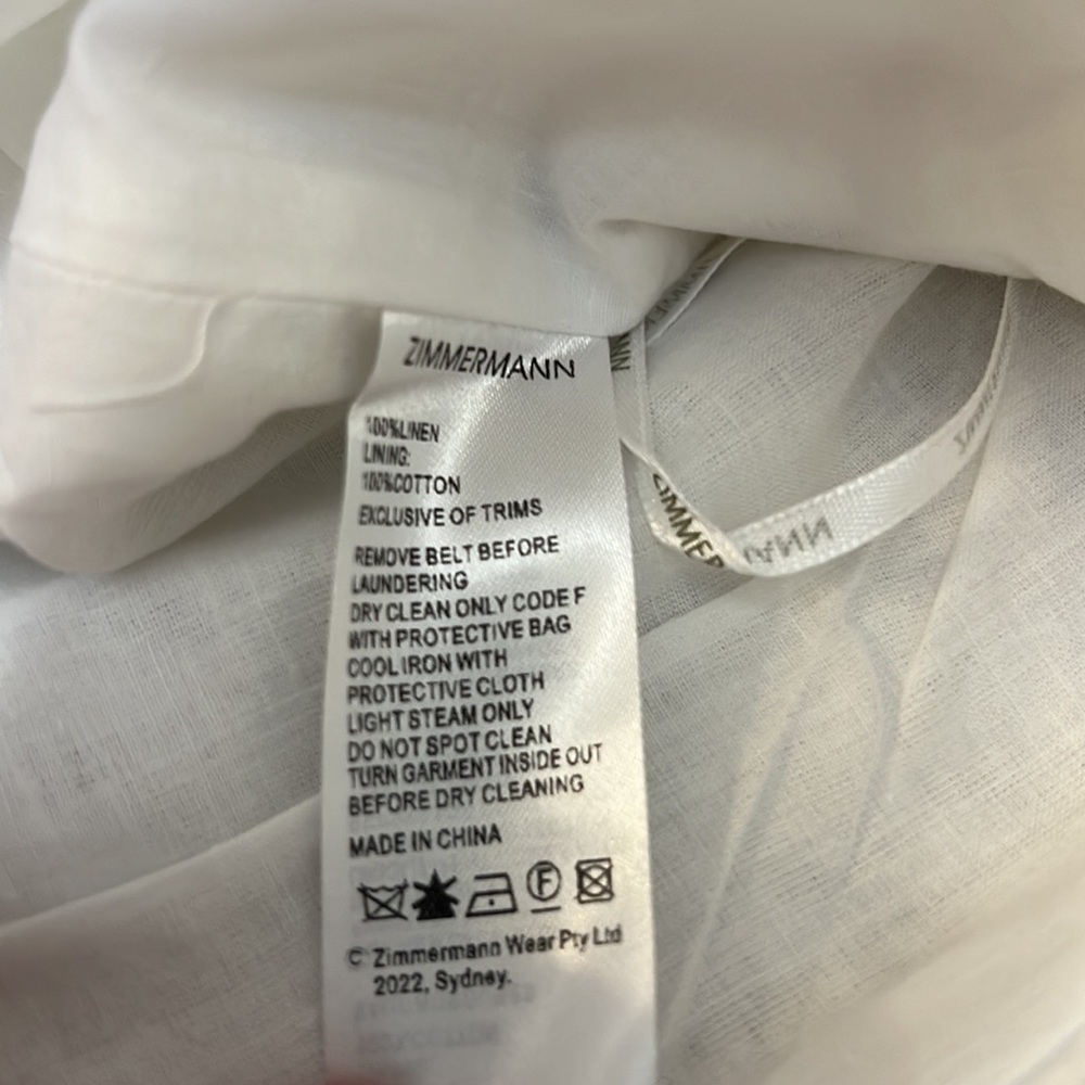 ZIMMERMANN
Tiggy Tuck Short in Ivory - Picture 3 of 10